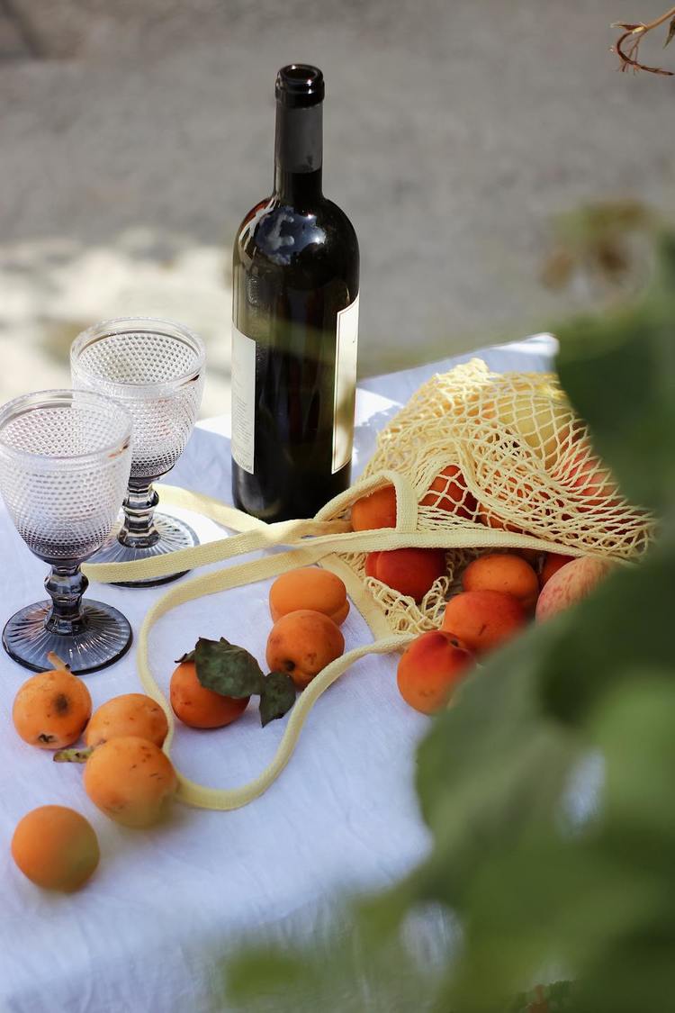 Wine Recipe - Apricot Red Wine Sangria