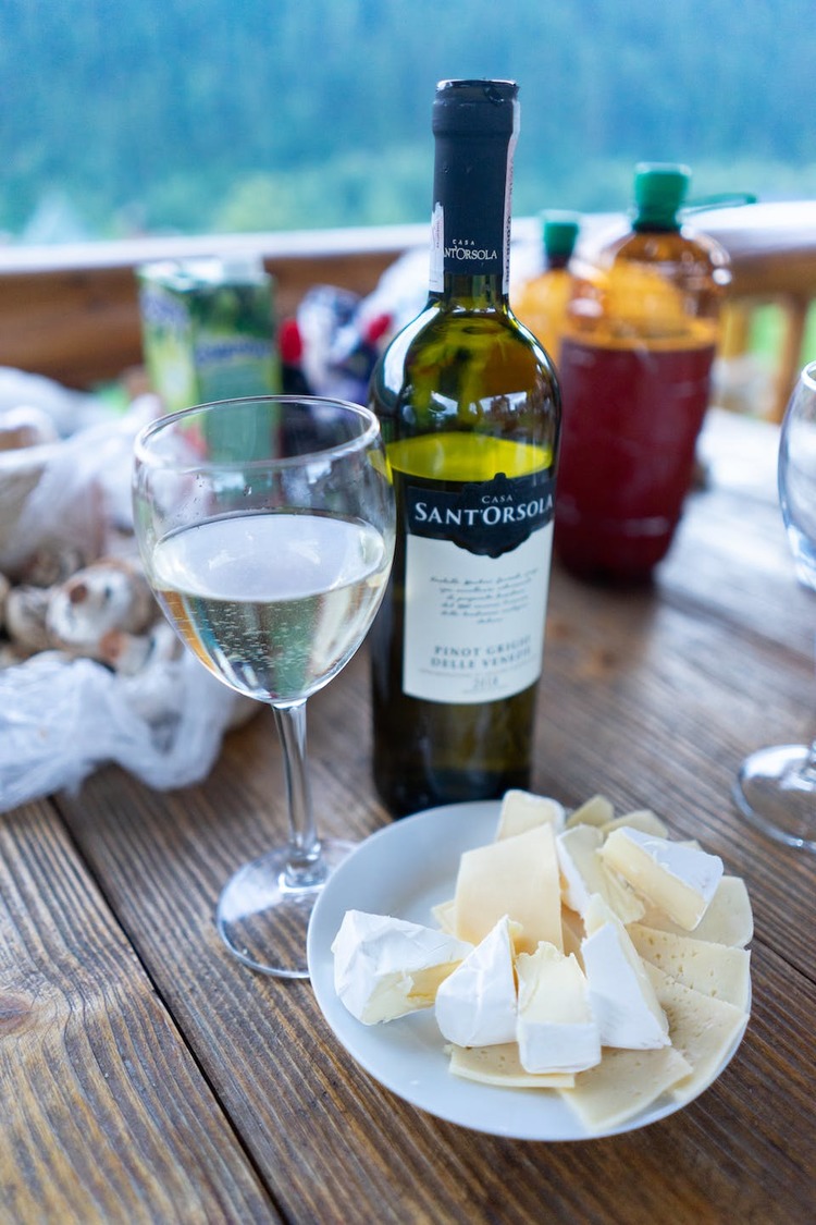 Wine Recipe - Pinot Grigio Paired with Camembert